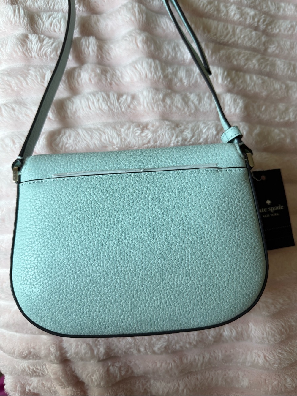kate spade blue glow pebble leather crossbody - Picture 2 of 7
